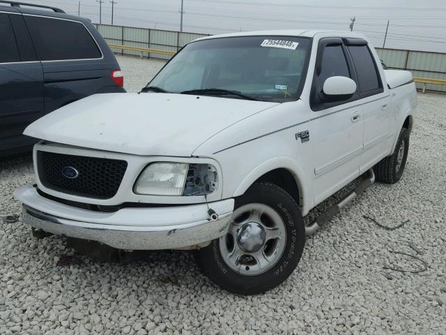 1FTRW07L92KB82973 - 2002 FORD F150 SUPER WHITE photo 2