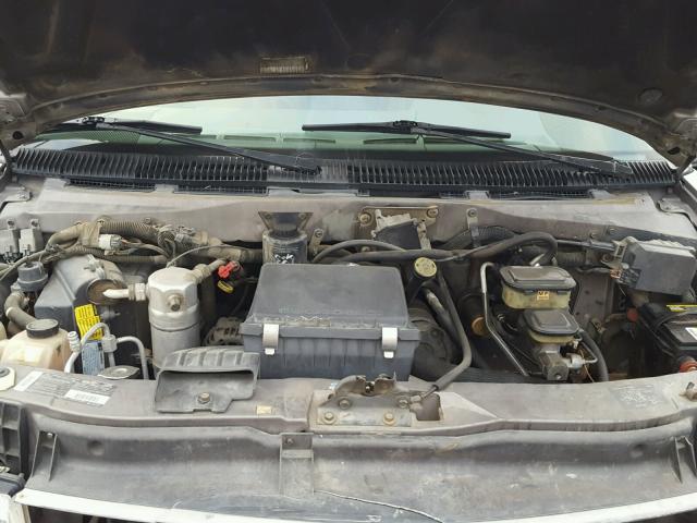 1GNDM19W4SB147004 - 1995 CHEVROLET ASTRO SILVER photo 7