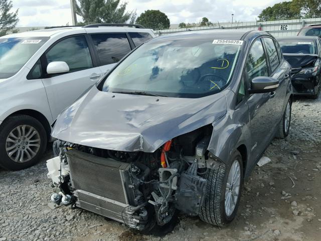 1FADP5AU8DL532599 - 2013 FORD C-MAX SE GRAY photo 2