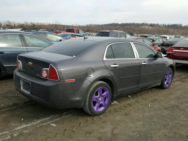 1G1ZA5E0XAF215497 - 2010 CHEVROLET MALIBU LS GRAY photo 4