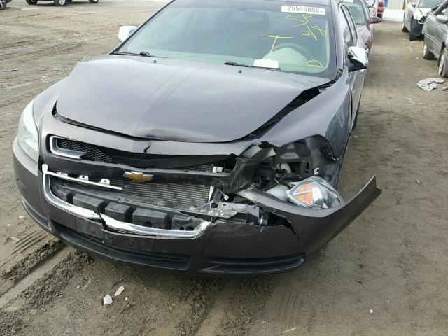 1G1ZA5E0XAF215497 - 2010 CHEVROLET MALIBU LS GRAY photo 9