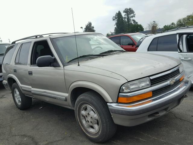 1GNDT13W6X2130143 - 1999 CHEVROLET BLAZER TAN photo 1