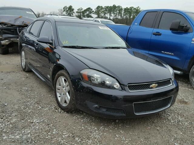 2G1WD57C391266876 - 2009 CHEVROLET IMPALA SS BLACK photo 1