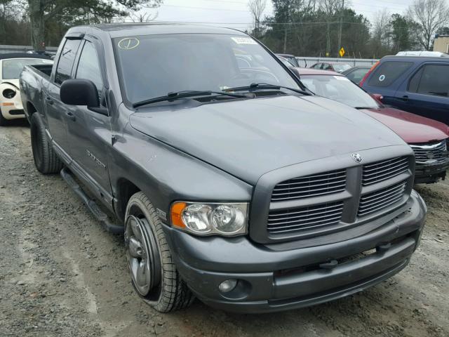 1D7HA18D45S299460 - 2005 DODGE RAM 1500 S CHARCOAL photo 1