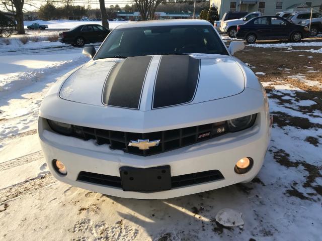 2G1FB1EV4A9147954 - 2010 CHEVROLET CAMARO LT WHITE photo 3