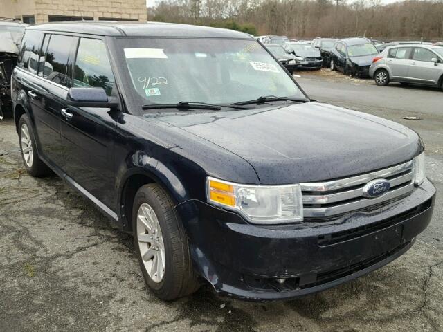 2FMGK5CC3ABA23425 - 2010 FORD FLEX SEL BLUE photo 1