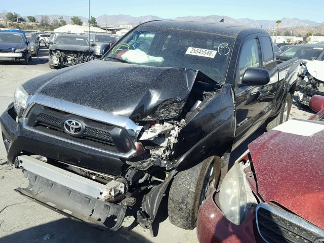5TFTU4GNXEX056522 - 2014 TOYOTA TACOMA PRE BLACK photo 2