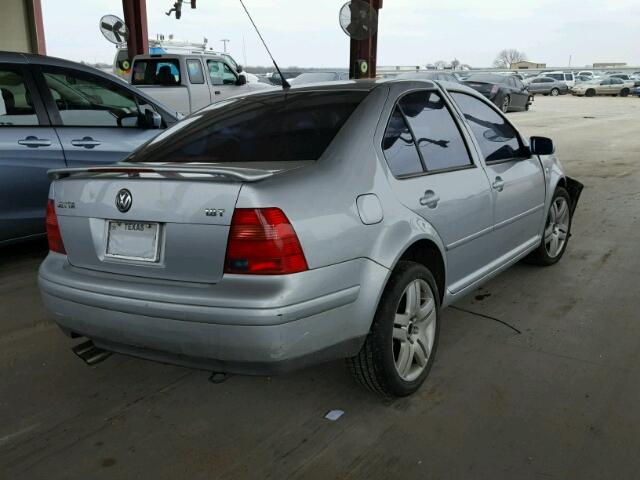 3VWSE69M43M076600 - 2003 VOLKSWAGEN JETTA GLS SILVER photo 4