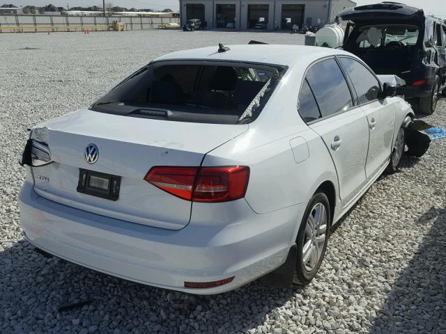 3VW2K7AJ4FM251755 - 2015 VOLKSWAGEN JETTA BASE 白色 照片 4