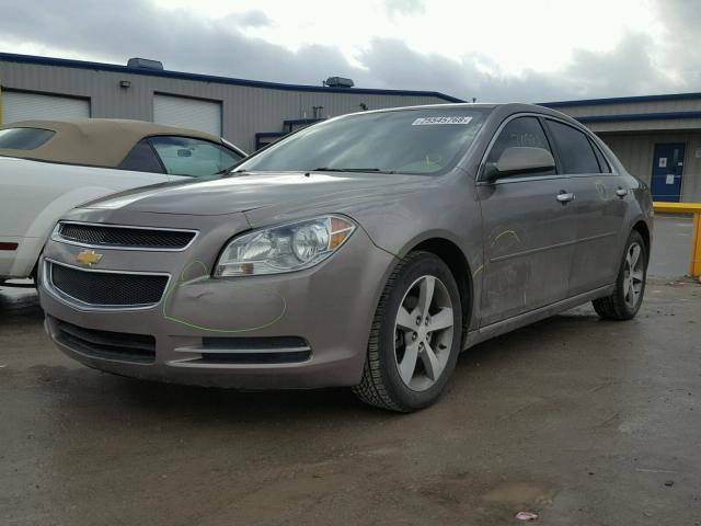 1G1ZC5E01CF240043 - 2012 CHEVROLET MALIBU 1LT BROWN photo 2