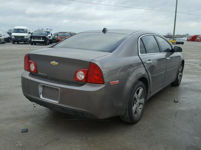 1G1ZC5E01CF240043 - 2012 CHEVROLET MALIBU 1LT BROWN photo 4