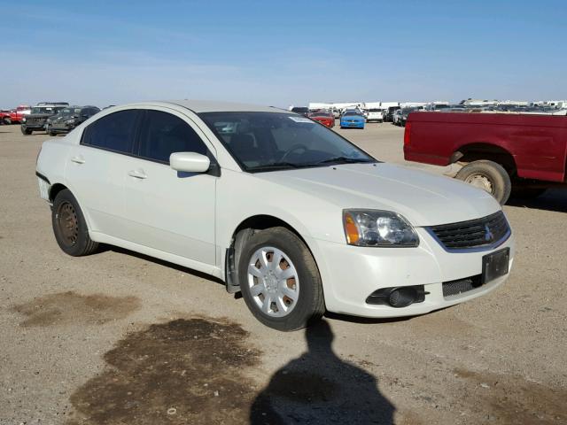 4A3AB36F39E044020 - 2009 MITSUBISHI GALANT ES WHITE photo 1