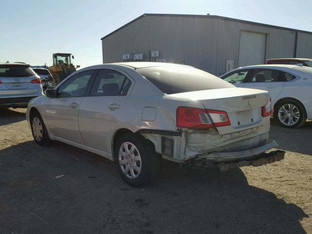 4A3AB36F39E044020 - 2009 MITSUBISHI GALANT ES WHITE photo 3