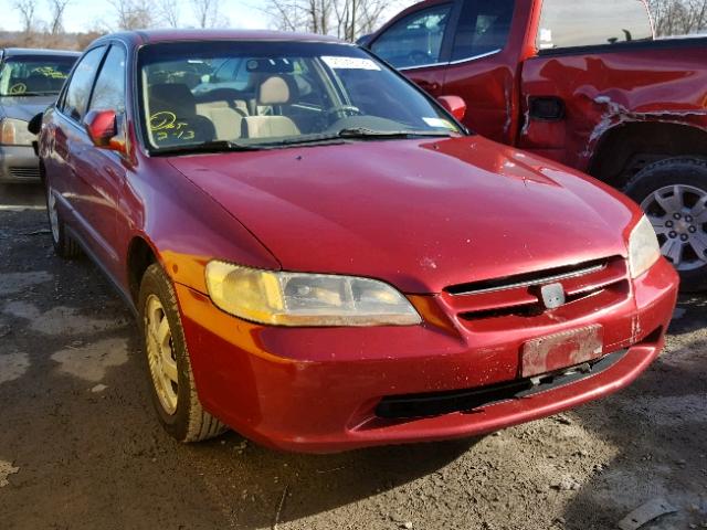 JHMCG6698YC017882 - 2000 HONDA ACCORD SE RED photo 1