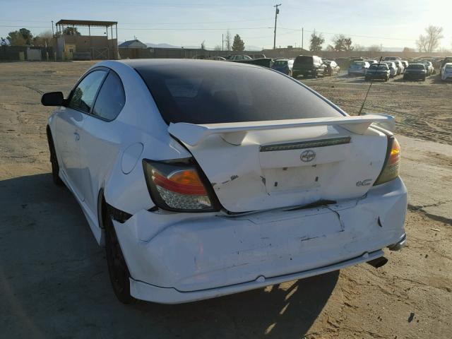 JTKDE167560078644 - 2006 TOYOTA SCION TC WHITE photo 3