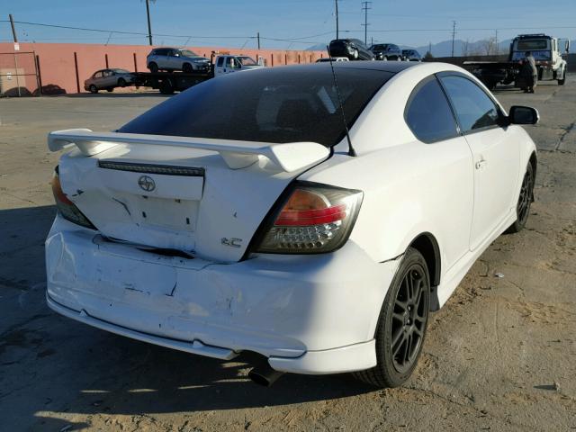 JTKDE167560078644 - 2006 TOYOTA SCION TC WHITE photo 4