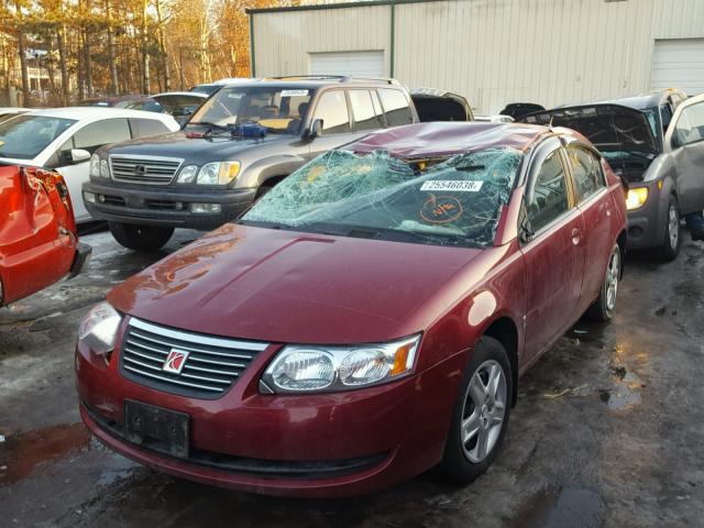 1G8AJ55F77Z130207 - 2007 SATURN ION LEVEL BURGUNDY photo 2