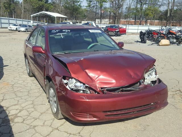 4T1BE32KX3U239168 - 2003 TOYOTA CAMRY LE RED photo 1