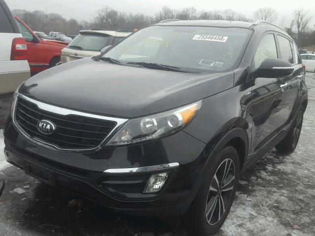 KNDPCCA6XF7793253 - 2015 KIA SPORTAGE E BLACK photo 2