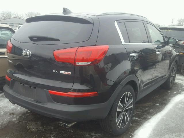 KNDPCCA6XF7793253 - 2015 KIA SPORTAGE E BLACK photo 4