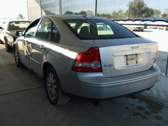 YV1MS682X62158759 - 2006 VOLVO S40 T5 SILVER photo 3