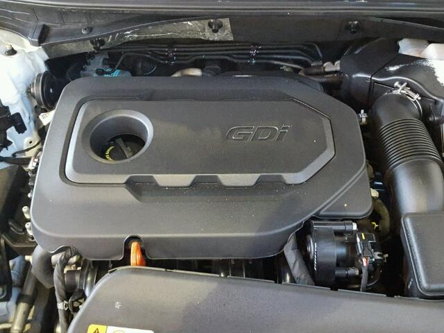 5NPE24AF6HH445187 - 2017 HYUNDAI SONATA SE WHITE photo 7