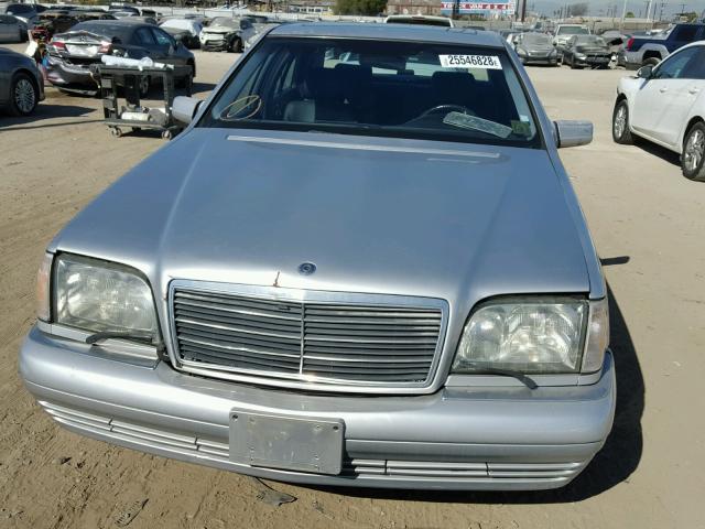 WDBGA51G1WA380357 - 1998 MERCEDES-BENZ S 500 SILVER photo 9