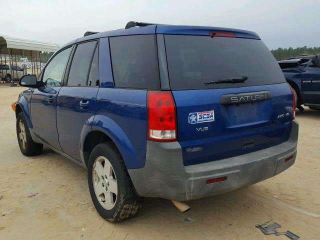 5GZCZ63405S838625 - 2005 SATURN VUE BLUE photo 3