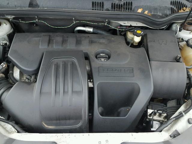 1G1AM58B987119513 - 2008 CHEVROLET COBALT SPO SILVER photo 7