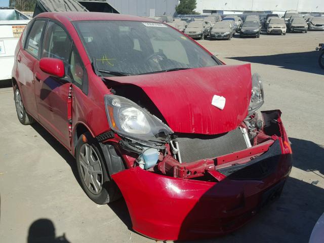 JHMGE8H33CS006816 - 2012 HONDA FIT RED photo 1