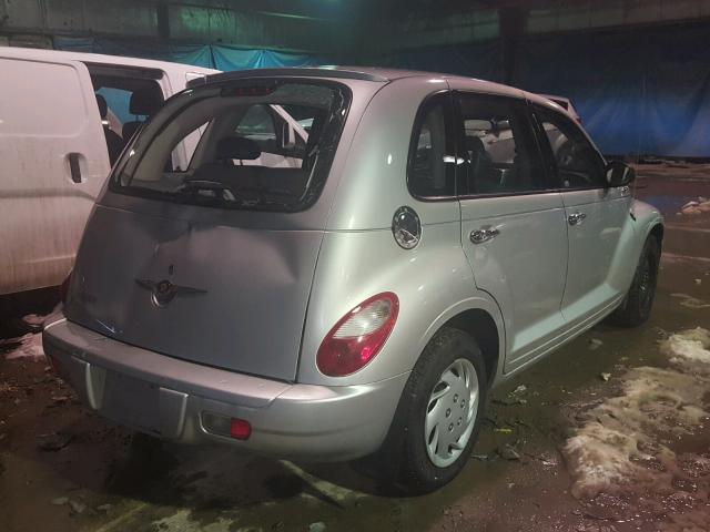 3A4FY48B57T601654 - 2007 CHRYSLER PT CRUISER SILVER photo 4