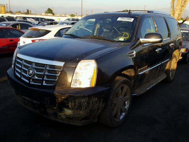 1GYEC63808R218863 - 2008 CADILLAC ESCALADE L BLACK photo 2