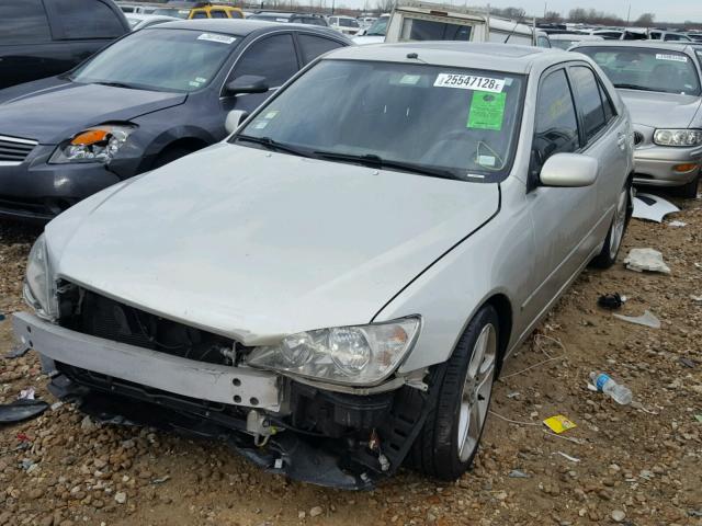 JTHBD182810029058 - 2001 LEXUS IS 300 SILVER photo 2