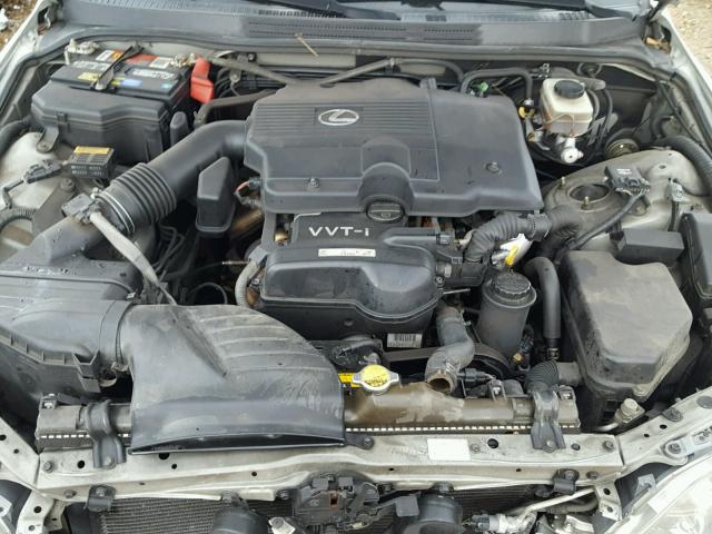 JTHBD182810029058 - 2001 LEXUS IS 300 SILVER photo 7