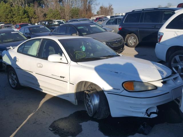 1G2NV52E72M568226 - 2002 PONTIAC GRAND AM G WHITE photo 1