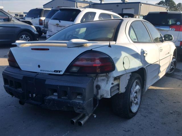 1G2NV52E72M568226 - 2002 PONTIAC GRAND AM G WHITE photo 4