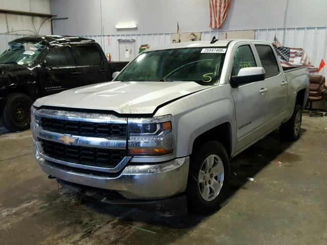 3GCUKREC4HG116229 - 2017 CHEVROLET SILVERADO SILVER photo 2