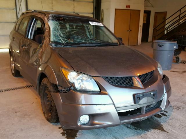 5Y2SL62834Z467596 - 2004 PONTIAC VIBE GRAY photo 1