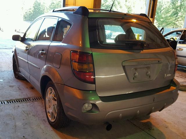 5Y2SL62834Z467596 - 2004 PONTIAC VIBE GRAY photo 3