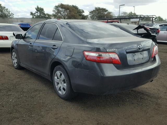 4T1BE46K07U529439 - 2007 TOYOTA CAMRY NEW GRAY photo 3