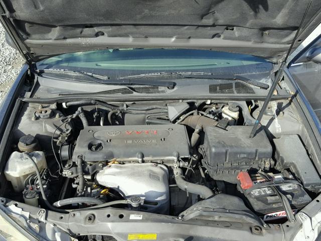 4T1BE32K74U825828 - 2004 TOYOTA CAMRY LE CHARCOAL photo 7