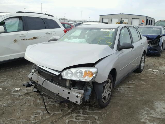 1G1ZS51F96F301737 - 2006 CHEVROLET MALIBU LS SILVER photo 2