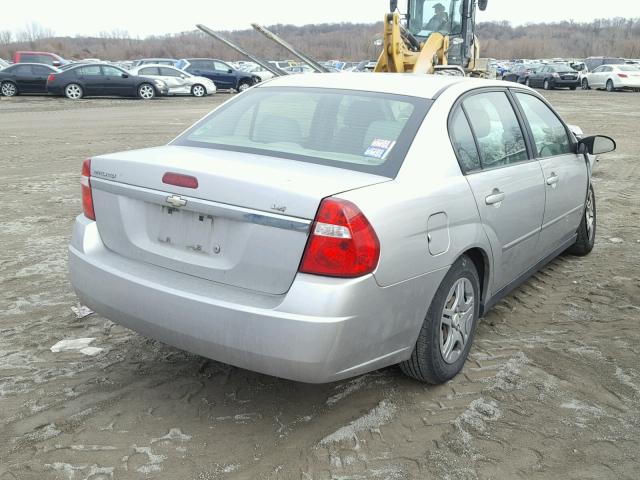 1G1ZS51F96F301737 - 2006 CHEVROLET MALIBU LS SILVER photo 4