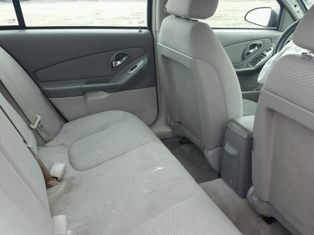 1G1ZS51F96F301737 - 2006 CHEVROLET MALIBU LS SILVER photo 6