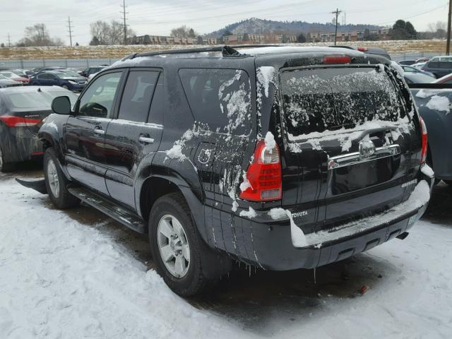 JTEBU14R98K015541 - 2008 TOYOTA 4RUNNER SR BLACK photo 3