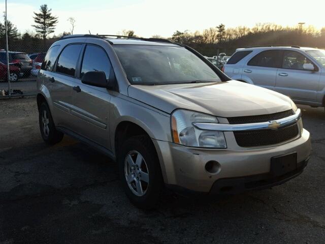 2CNDL23FX76228282 - 2007 CHEVROLET EQUINOX LS TAN photo 1