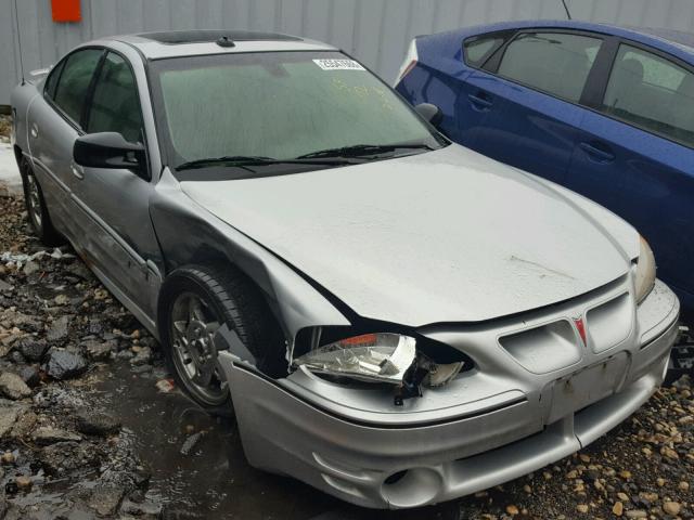 1G2NW52E83M551594 - 2003 PONTIAC GRAND AM G SILVER photo 1