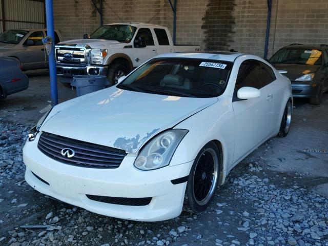 JNKCV54E66M721229 - 2006 INFINITI G35 WHITE photo 2