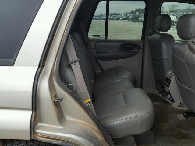 1GNDS13SX22219643 - 2002 CHEVROLET TRAILBLAZE TAN photo 6