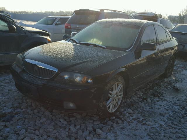 1LNHM87A34Y630117 - 2004 LINCOLN LS BLACK photo 2